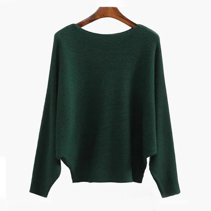 Adelaide Vala™ Sweter dzianinowy z rękawami typu nietoperz