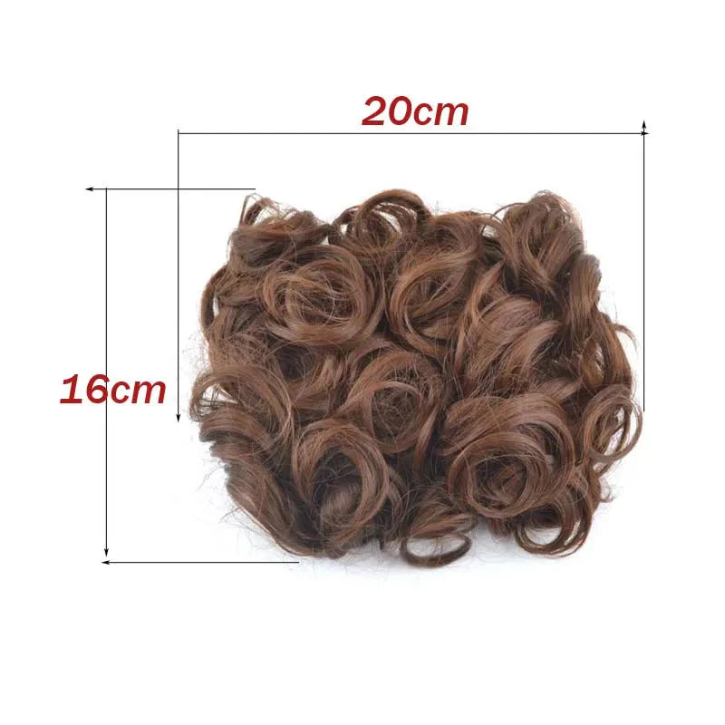 BunVibe™ – Gumka z doczepianym kokiem | Stylowy, messy bun w kilka sekund!