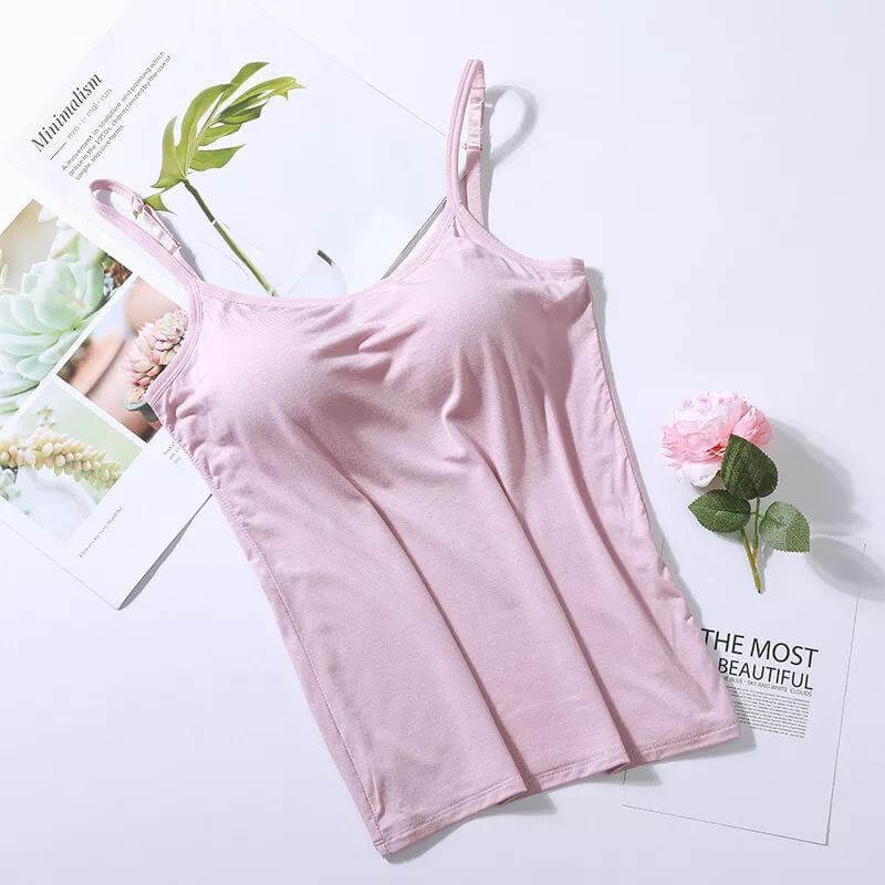 CasualChic™ top z wbudowanym biustonoszem