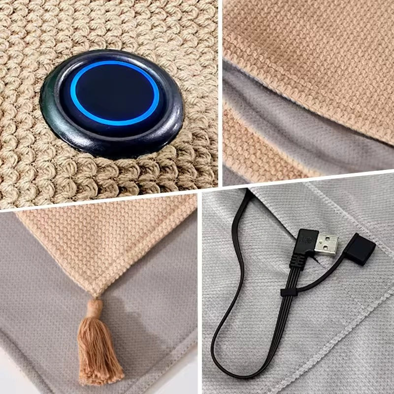 ComfyShawl™ Kompaktowe podgrzewane ponczo