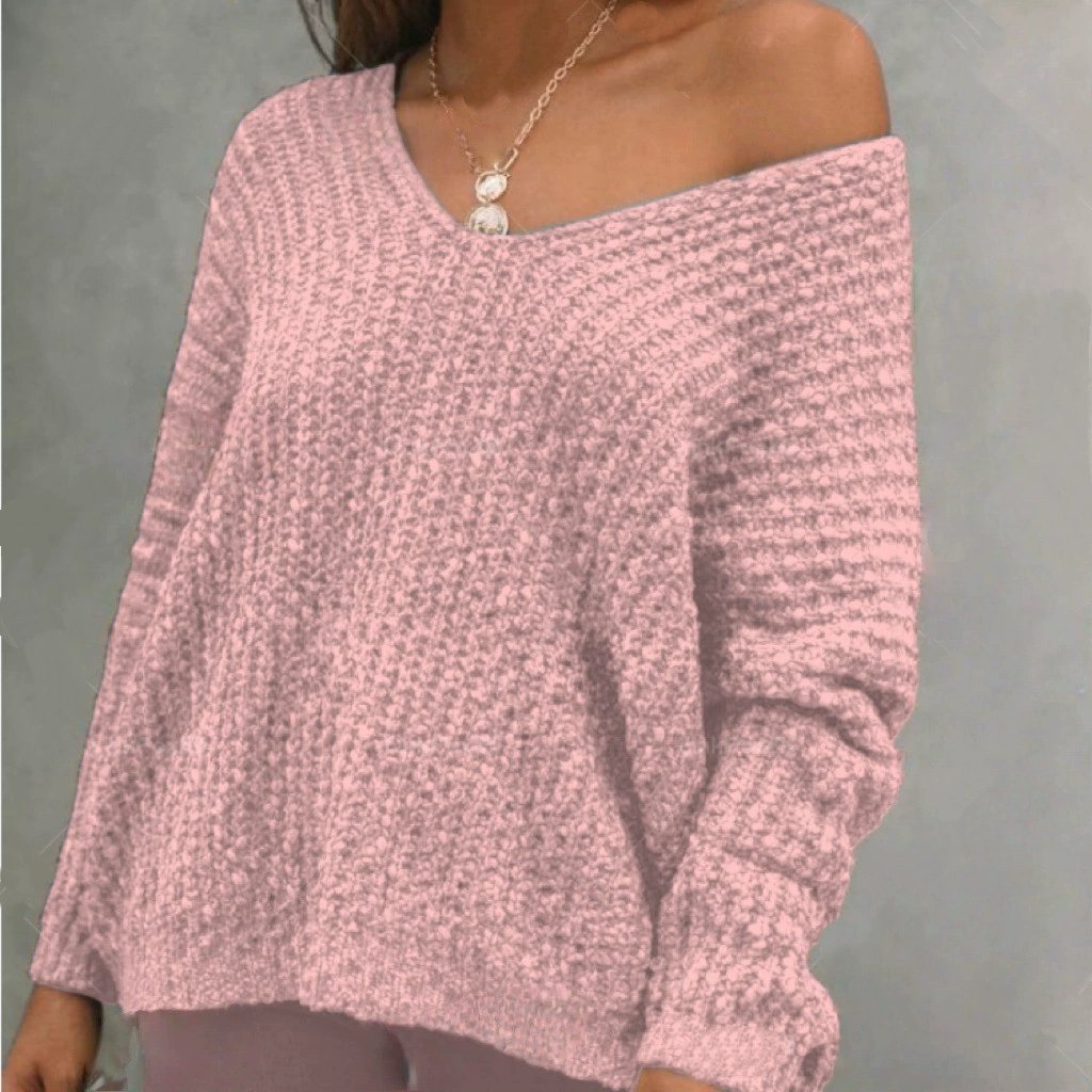 Isa Mascola™ Dzianinowy sweter damski