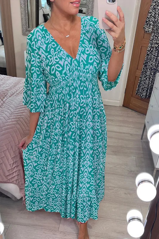 Nerina™ Sukienka w Kwiaty w Stylu Boho