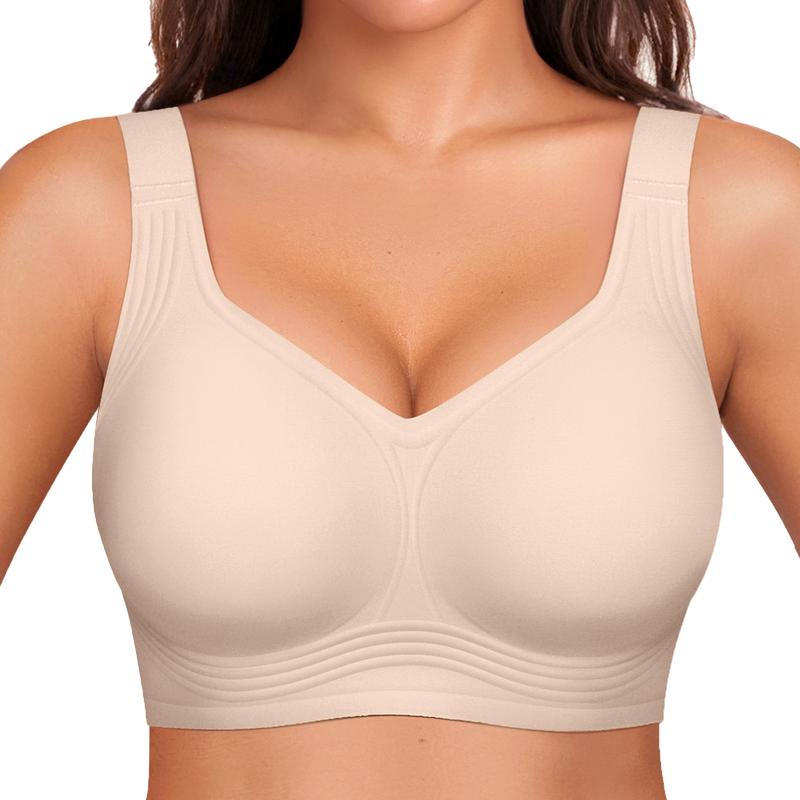 Nicoletta Rini™ Biustonosz bezszwowy z 4-warstwową wkładką żelową