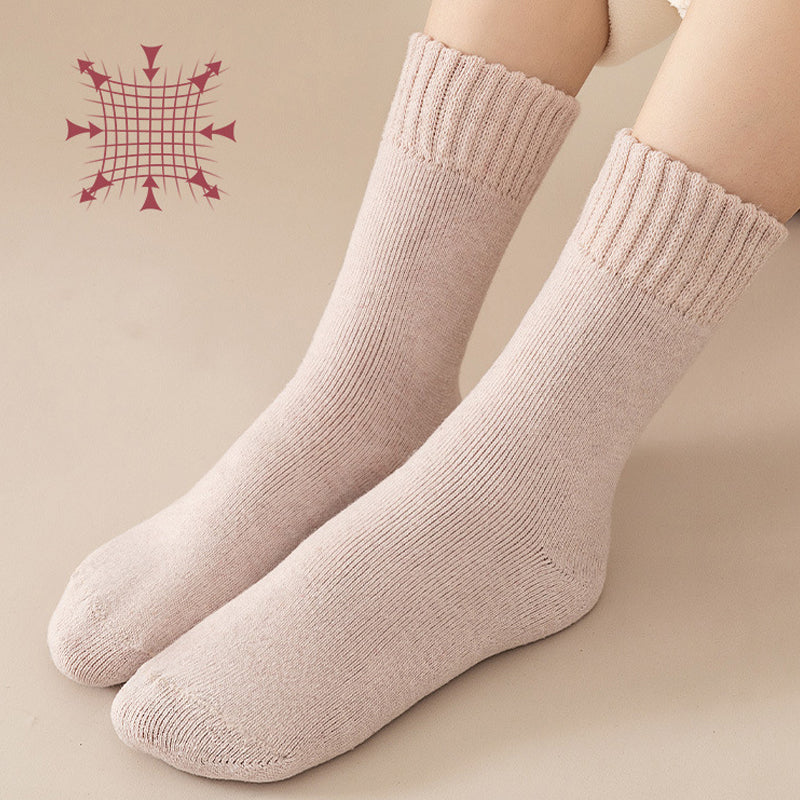 SnuggleStep™ Miękkie skarpetki polarowe zapewniające intensywne ciepło