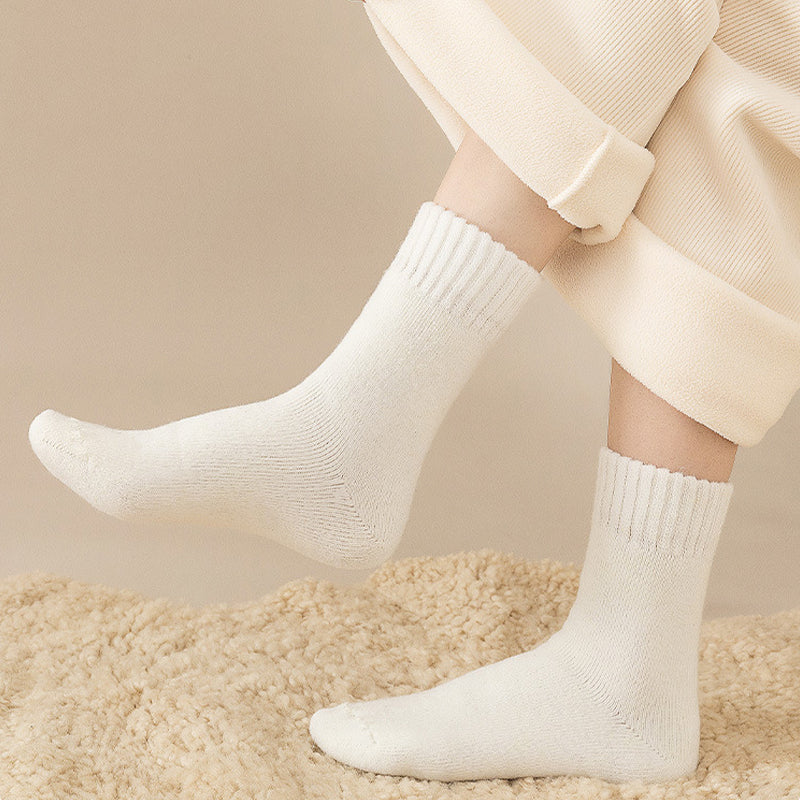 SnuggleStep™ Miękkie skarpetki polarowe zapewniające intensywne ciepło