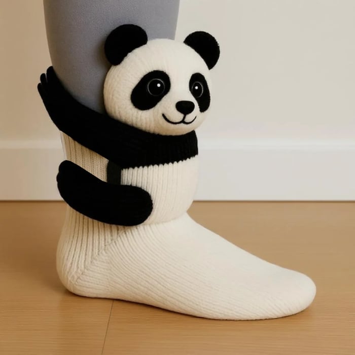 WarmPaws™ Skarpetki Animal z uroczym wzorem