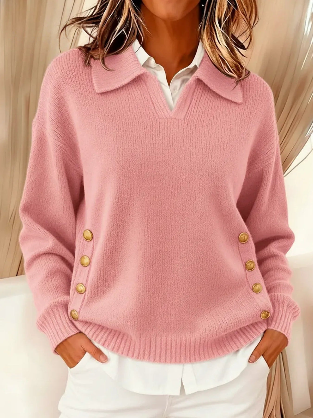 Zabina Turiano™ Damski wygodny sweter