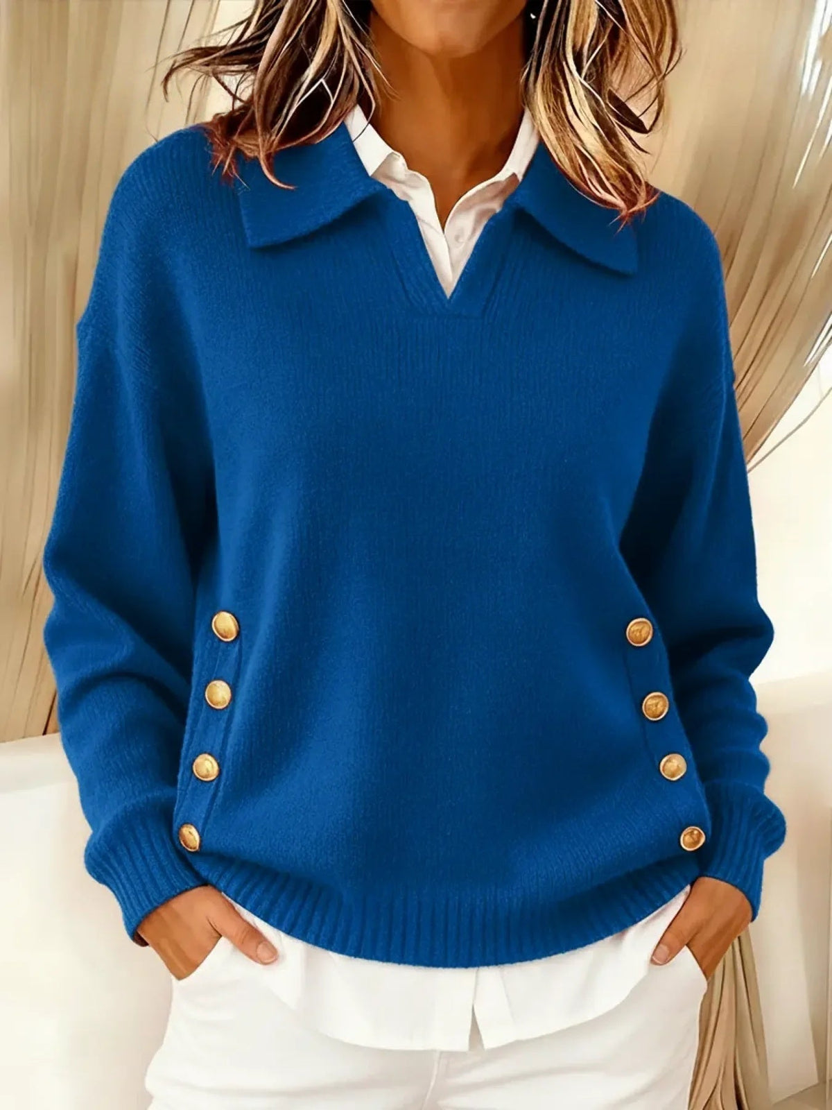 Zabina Turiano™ Damski wygodny sweter