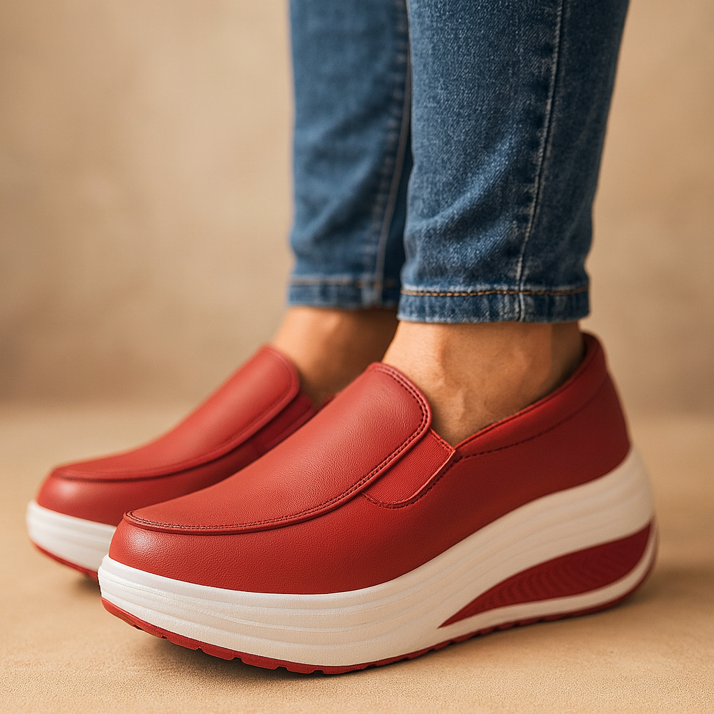 LiftStep Liftstep Pro All-Day Comfort Platform Wedge Sneakers - main hero product view